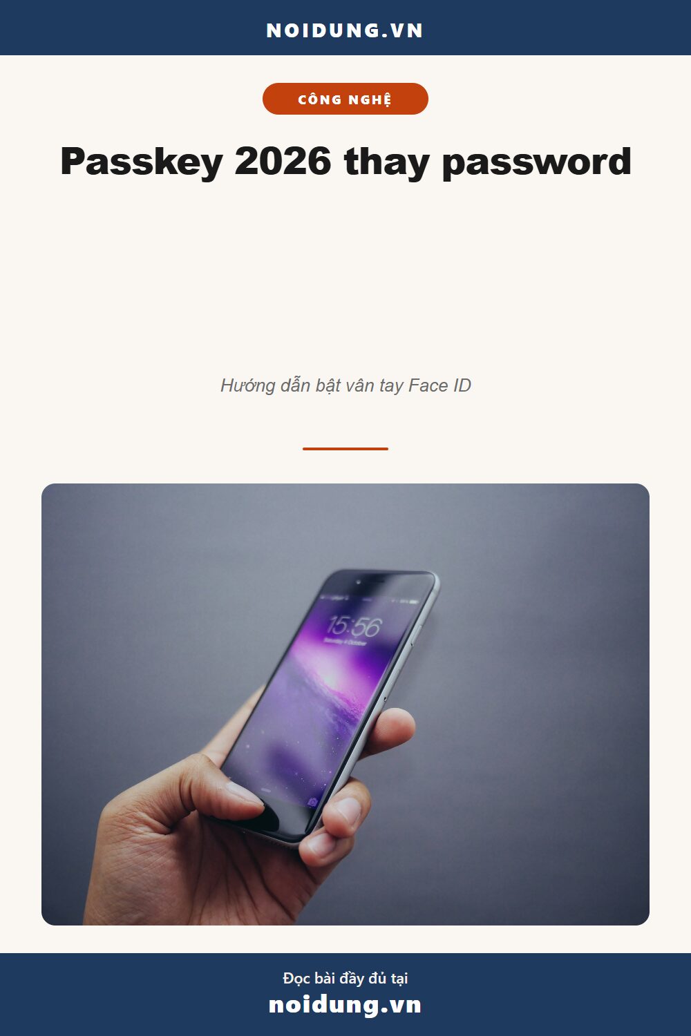 Passkey 2026 thay password — Pinterest
