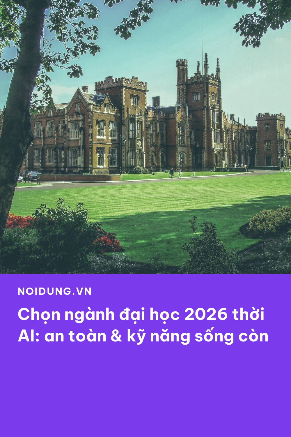 Chọn ngành đại học 2026 thời AI — Pinterest